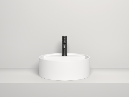 Раковина из искусственного камня S-Stone Salini ARMONIA 130126MF 50х50 накладная цвет мультиколор